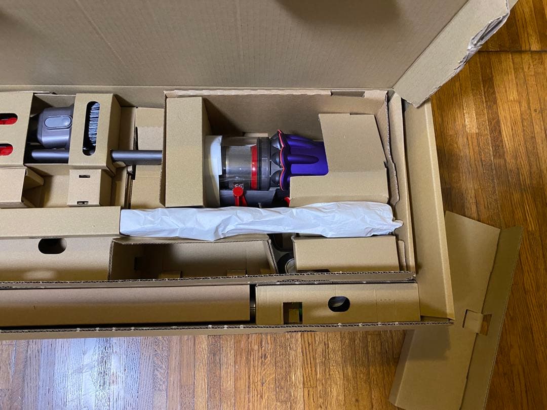 ダイソン　新品　未使用　sv 18 デジタル　スリムフラフィ（パープル）