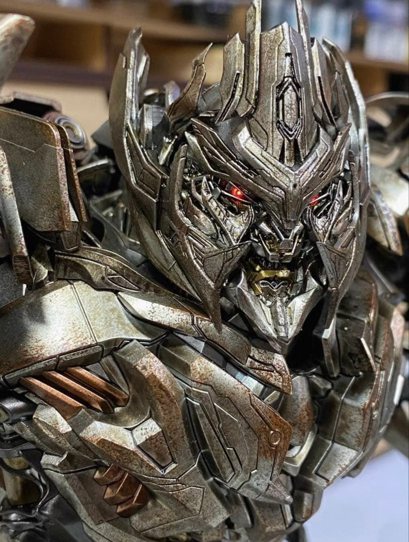 超稀有！老八製dlxメガトロン用ヘード