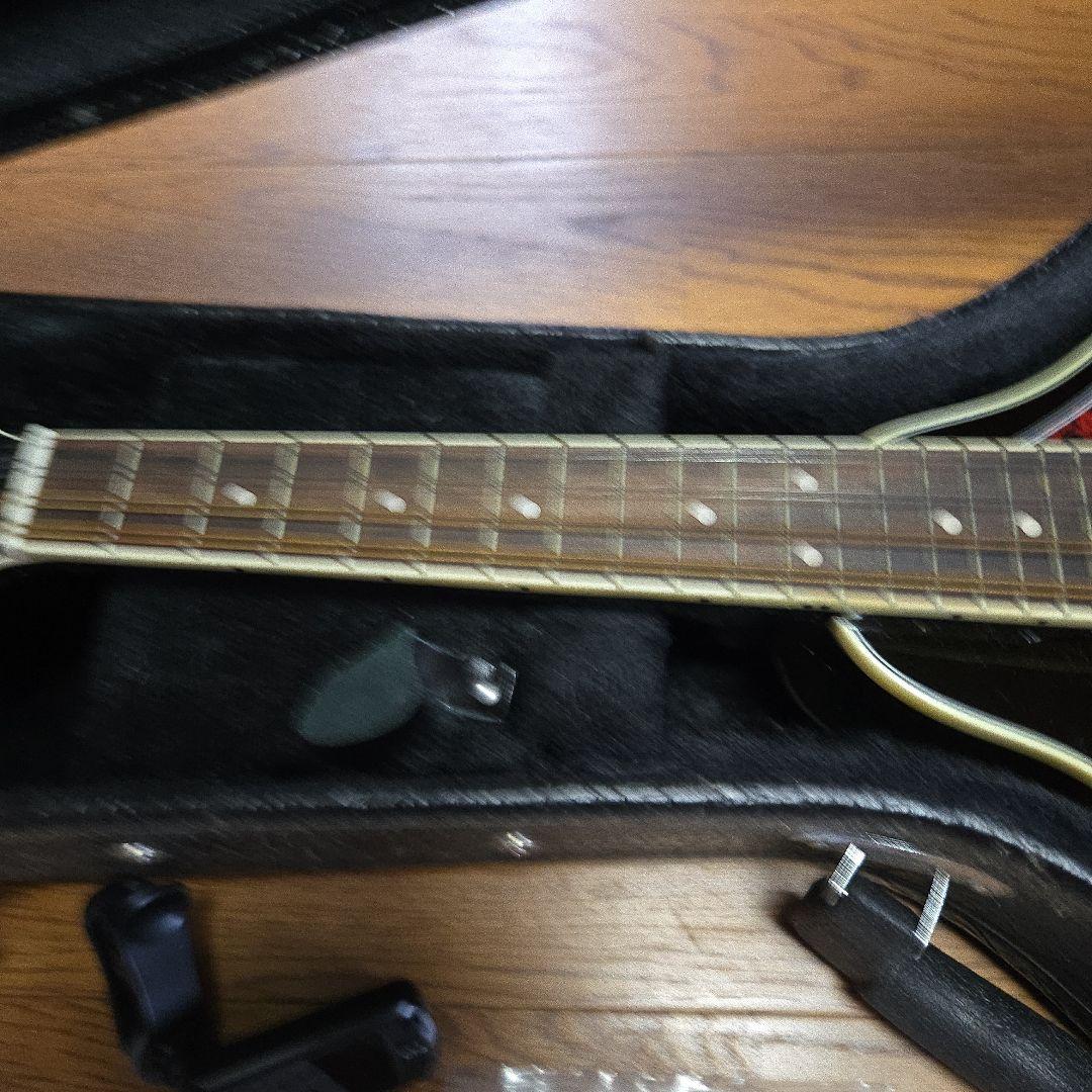 フラットマンドリン　ケース　コード付き