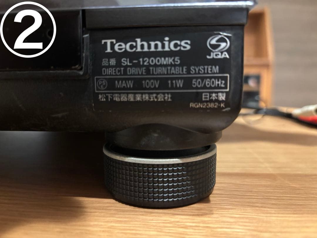 DJ機材セット(ターンテーブルSL1200MK5×2,ミキサー, 豪華オマケ)