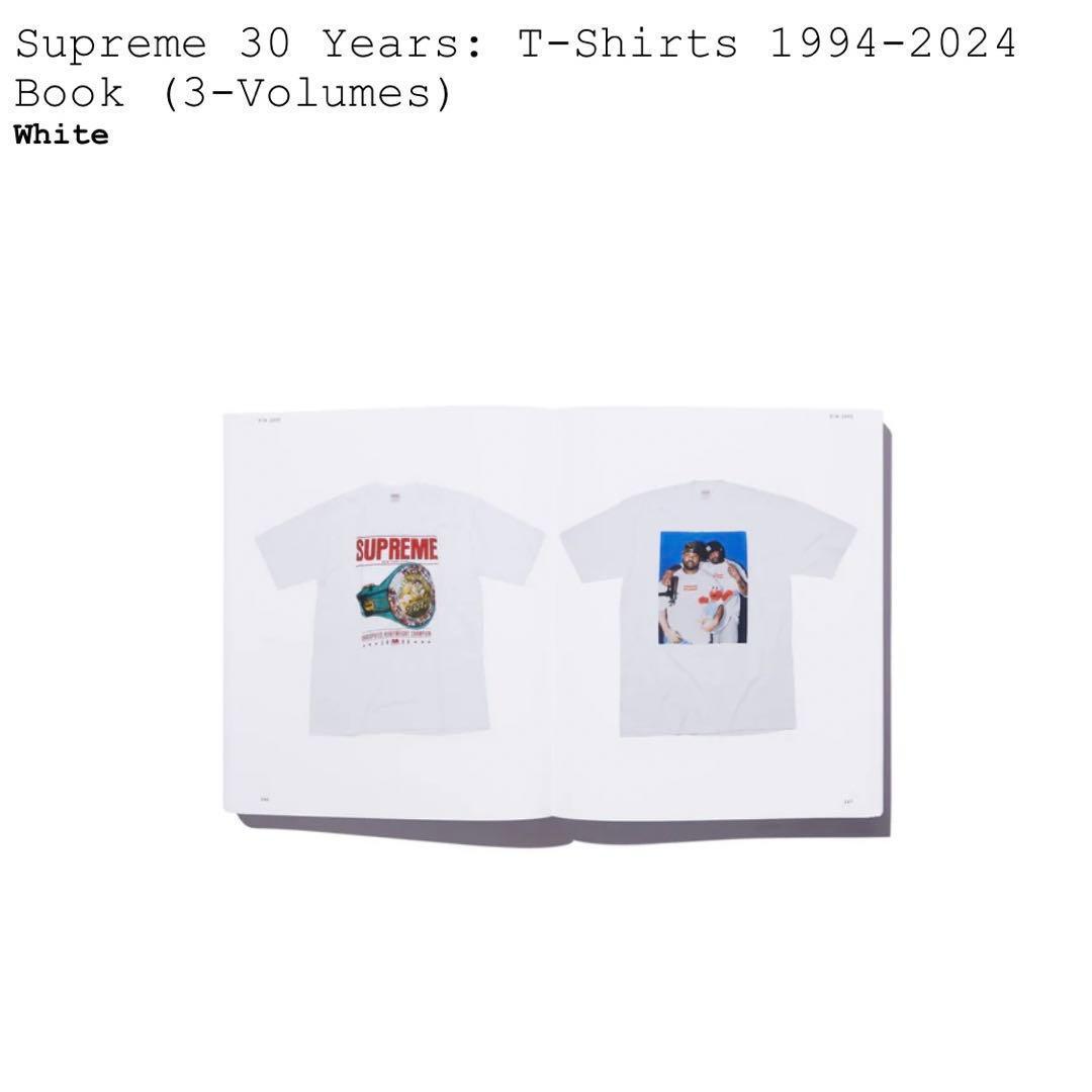 小物 Supreme 30 Years T-Shirts 1994-2024 Book