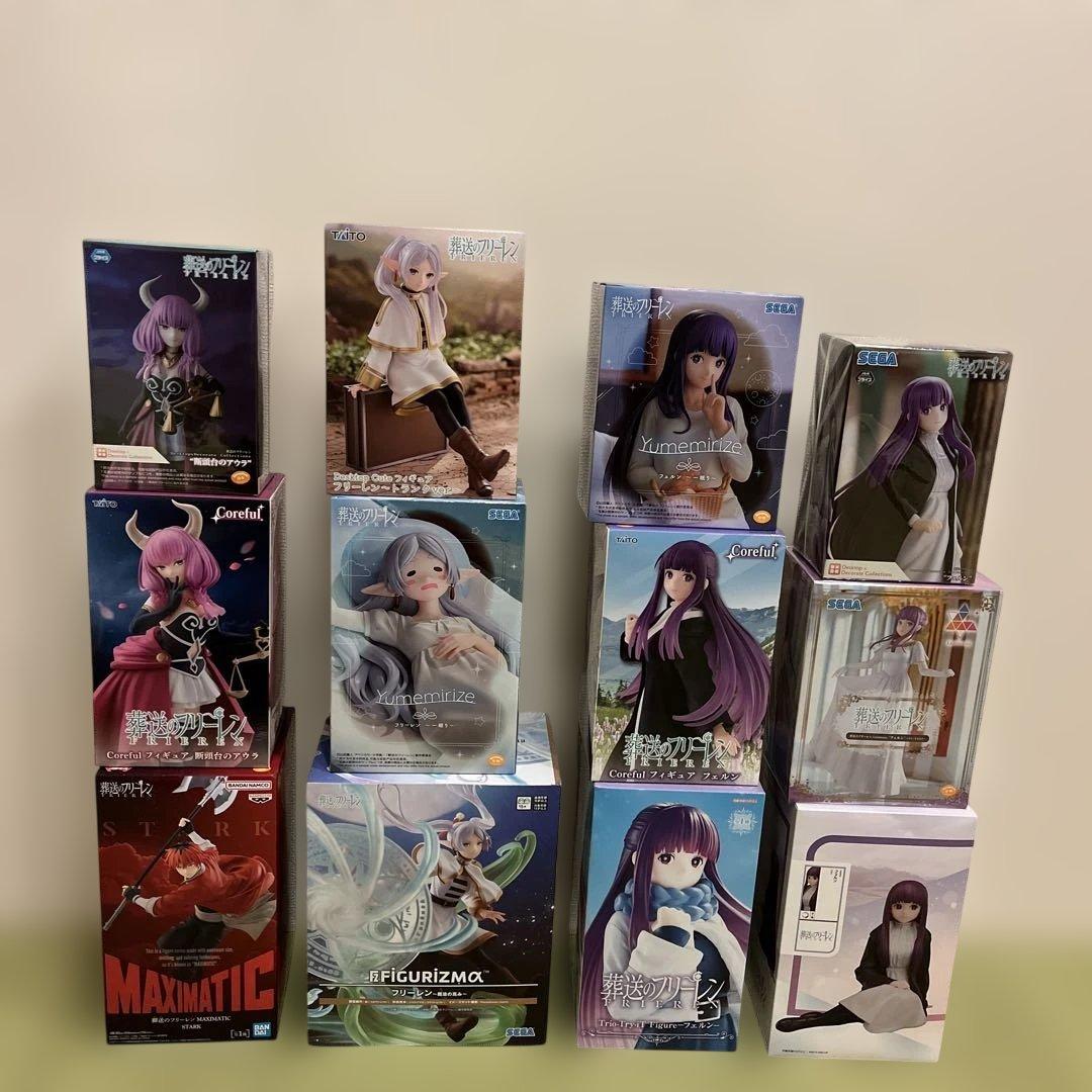 葬送のフリーレン フィギュア12個セット、新品未開封、まとめ売り