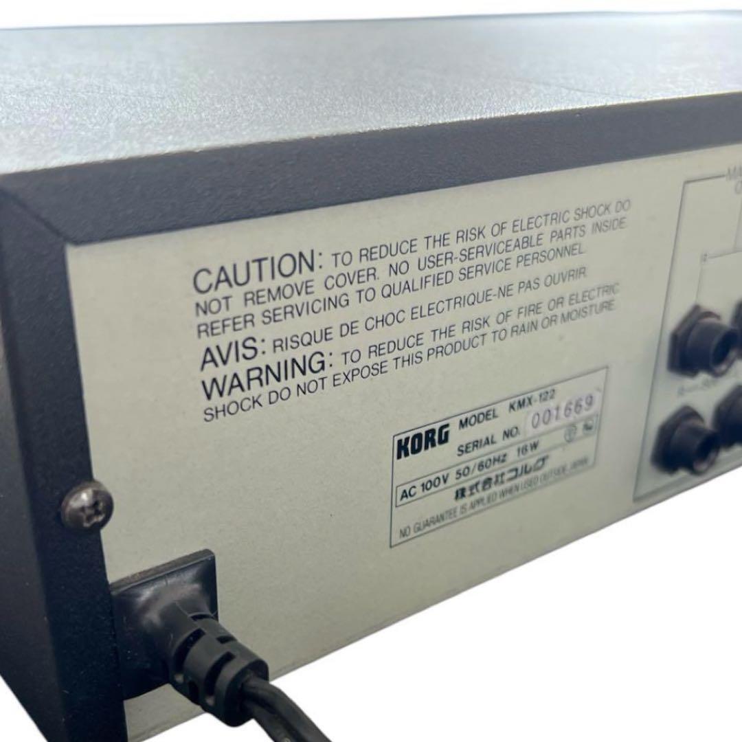 【美品】KORG KMX-122 ラインミキサーヴィンテージ