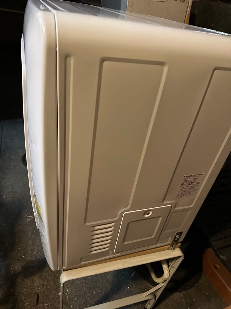 東芝 ED-608-W 衣類乾燥機 乾燥容量　スタンド付