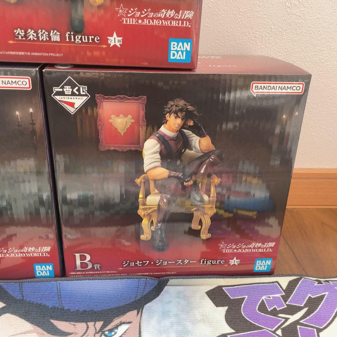 ジョジョの奇妙な冒険 フィギュアセット B賞 C賞　F賞