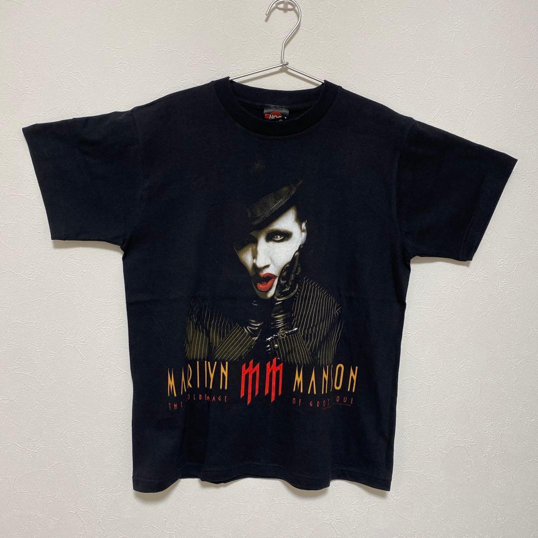 マリリンマンソンGOLDEN OF GROTESQUE 2003 ツアーTシャツ