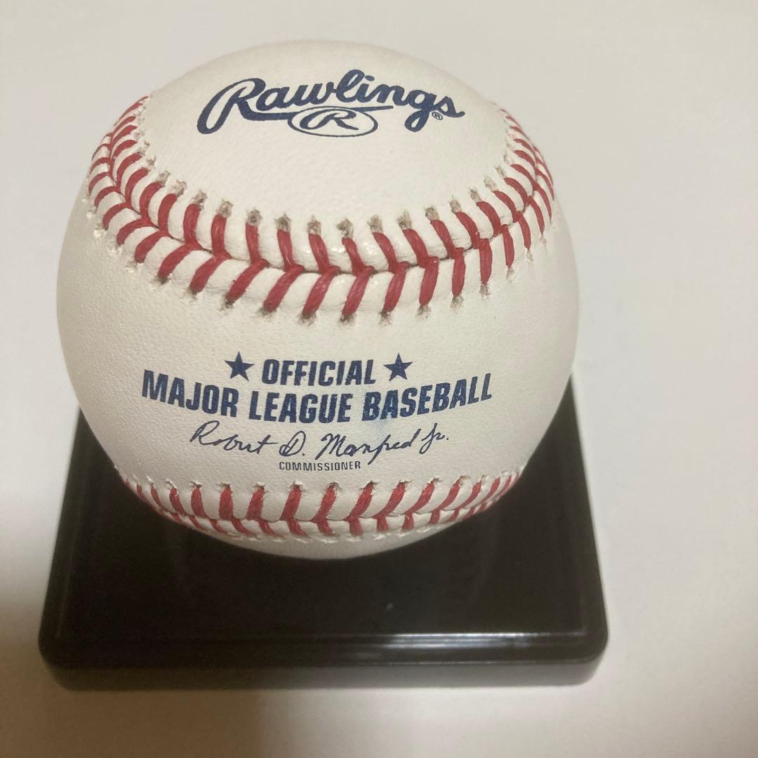 MLB公式球　大谷翔平　山本由伸　佐々木朗希　直筆サインボール　新品ケース付