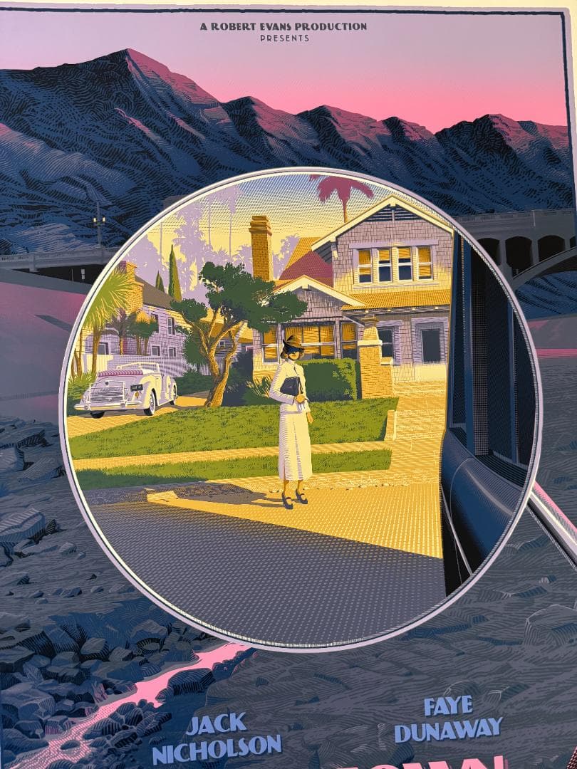 世界限定 500枚 チャイナタウン シルクスクリーン ポスター