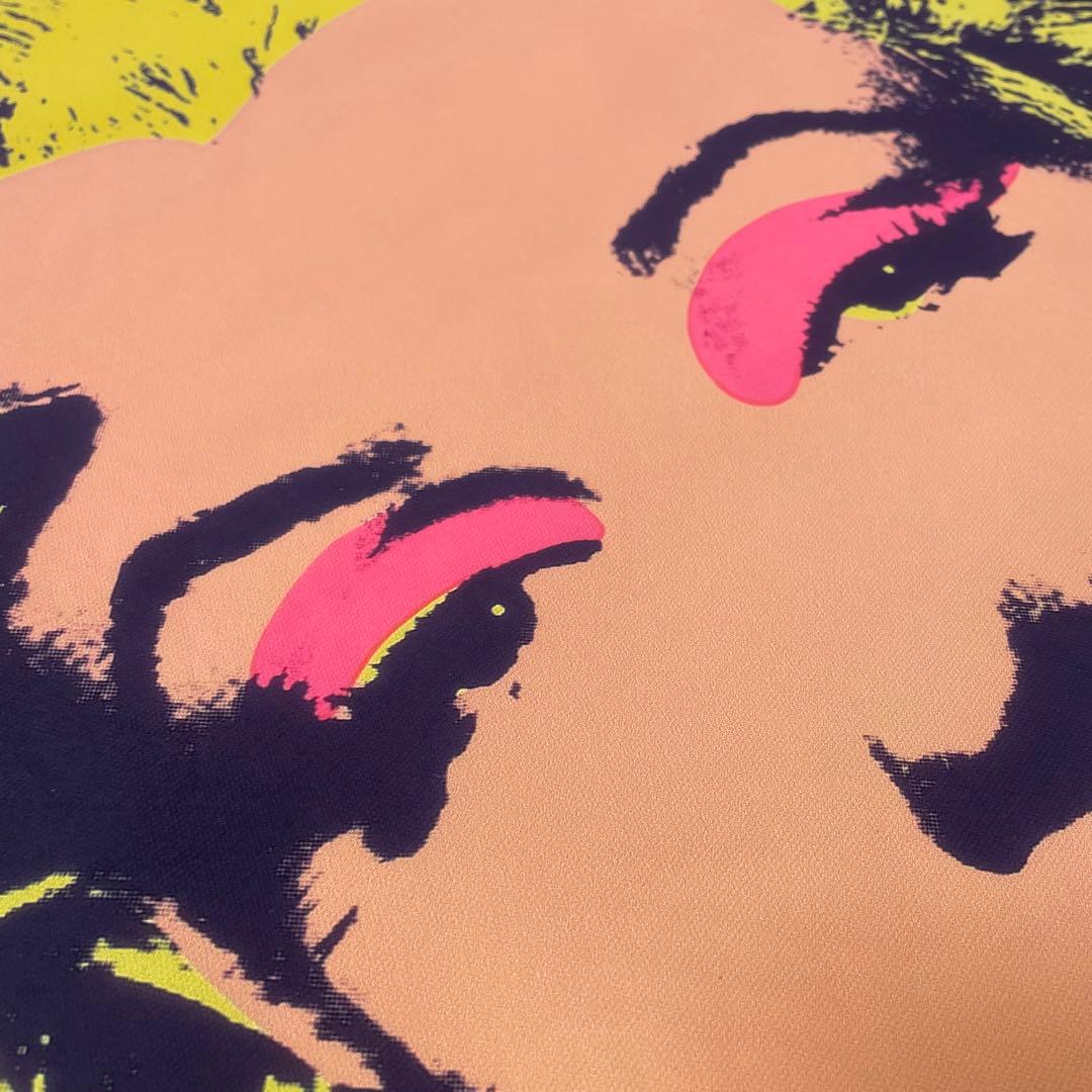 額付【50cm×50cmポスター】アンディ ウォーホル 「マリリンモンロー」