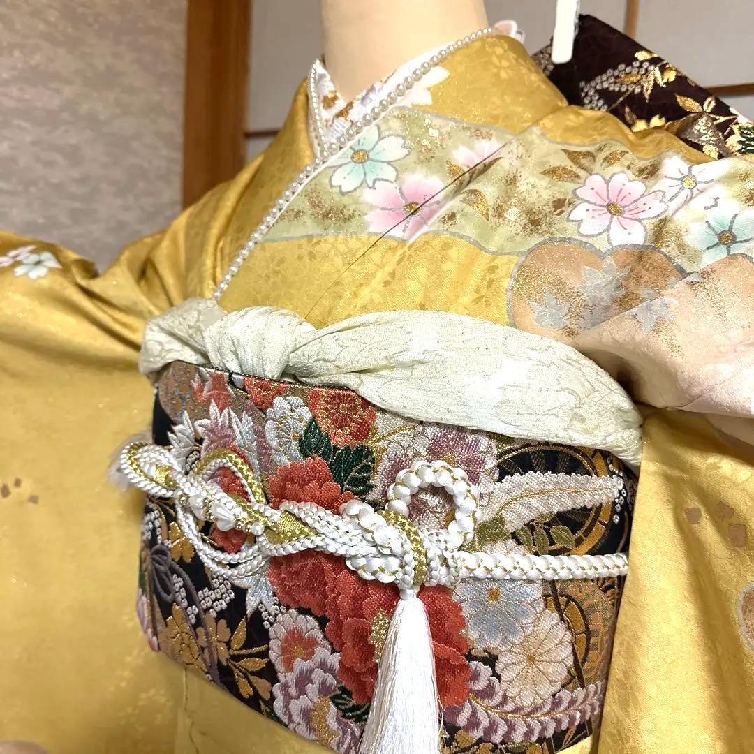 麗らかな春の風　振袖フルセット　成人式前撮り謝恩会