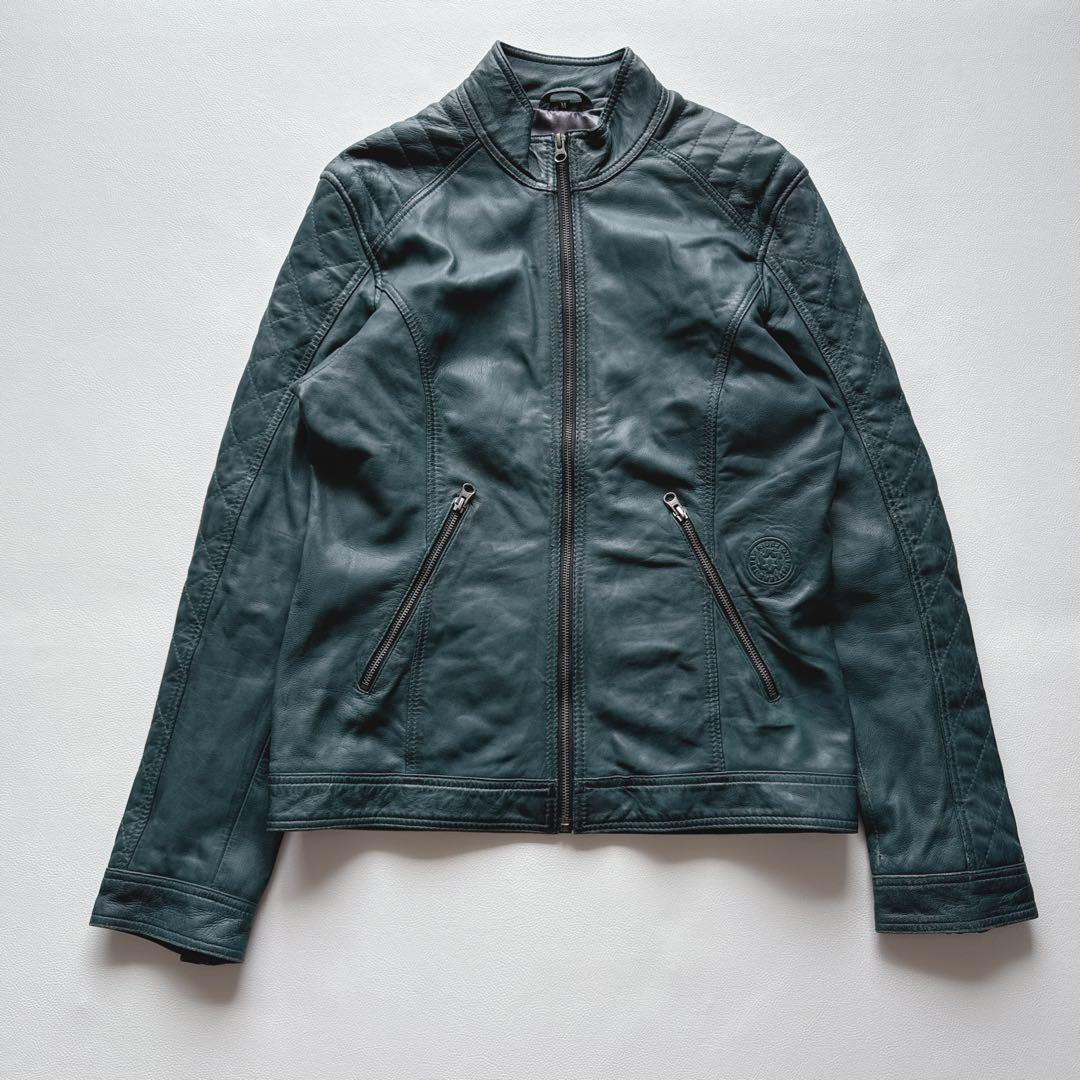 【希少】RIDEZ シングルライダース M グリーン　シープレーザー