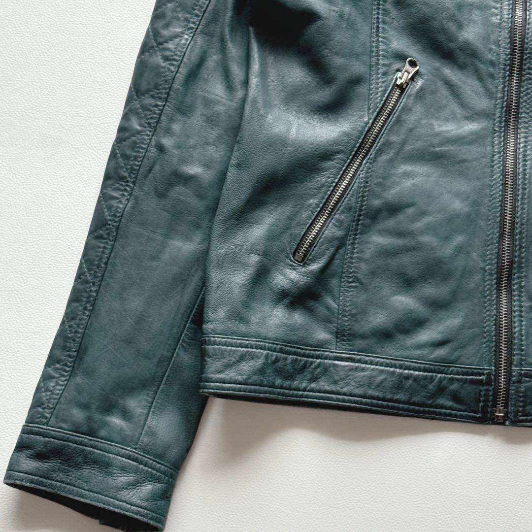 【希少】RIDEZ シングルライダース M グリーン　シープレーザー