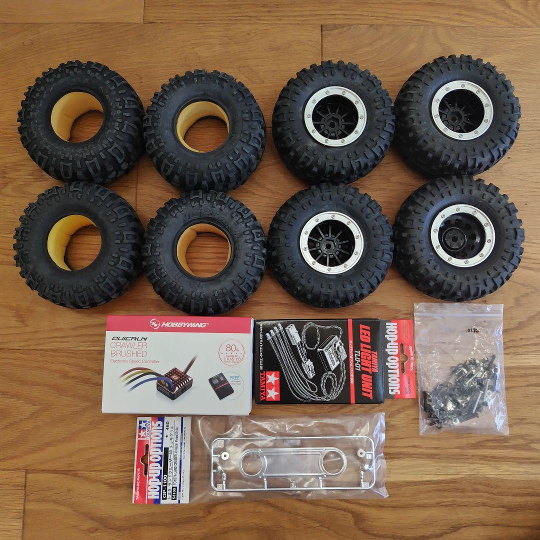 タミヤ ラジコン CR-01 ランドクルーザー40 オプション多数 TAMIYA