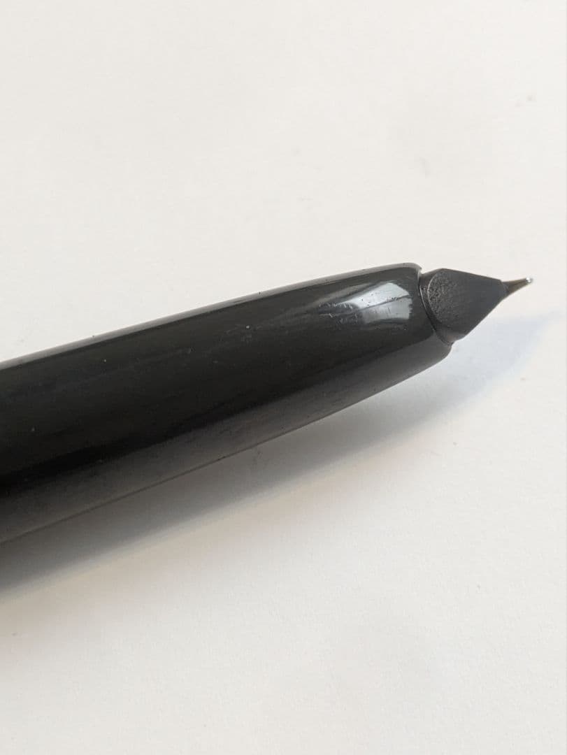 モンブラン　no12　グレー軸　細字