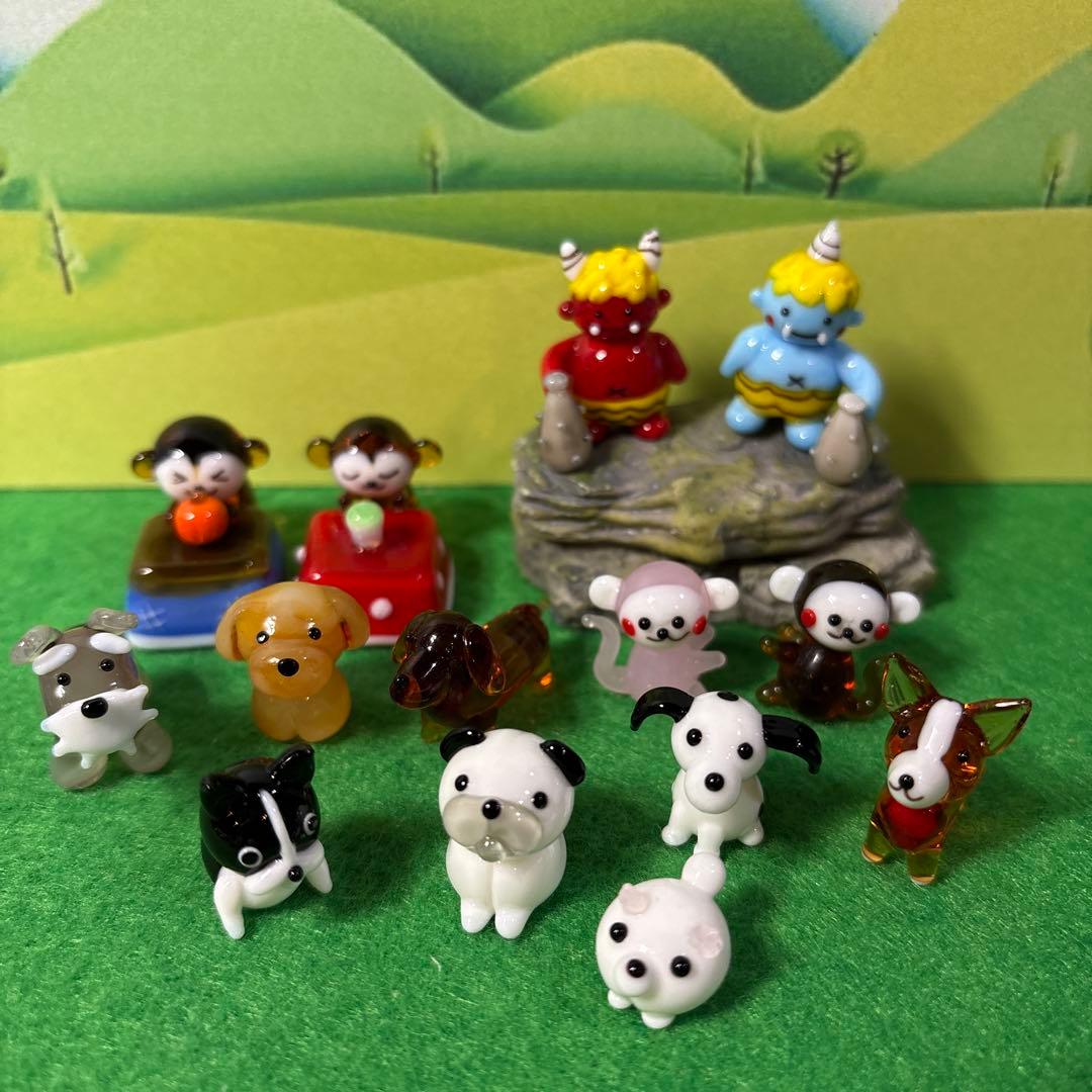 ★TM／TM★　ガラス細工　ミニチュア