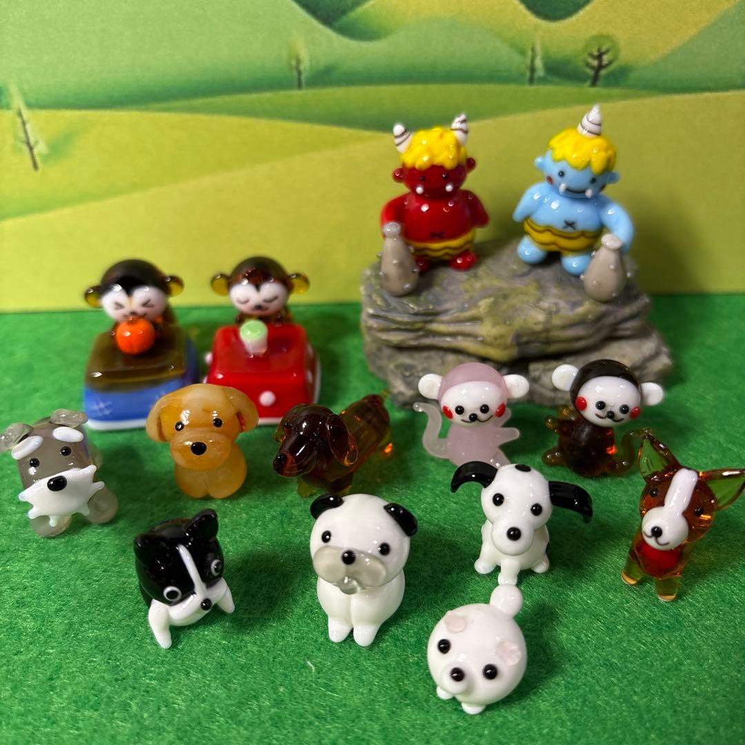 ★TM／TM★　ガラス細工　ミニチュア