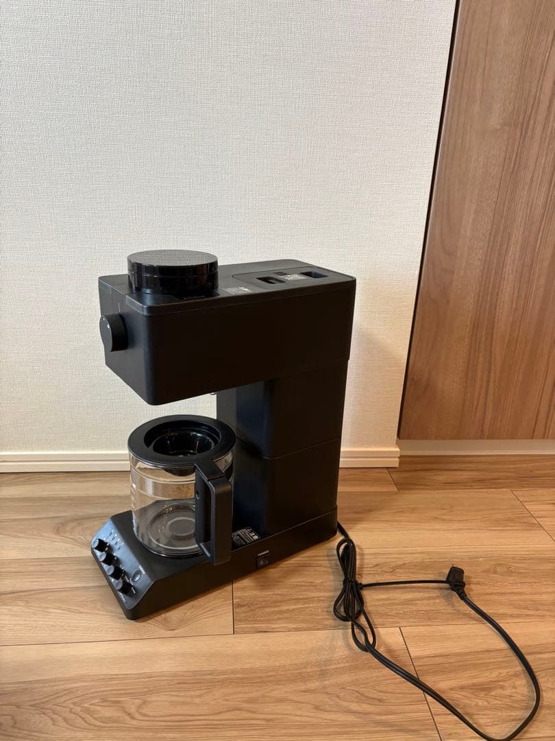 ツインバード 全自動コーヒーメーカー 6杯用 CM-D465