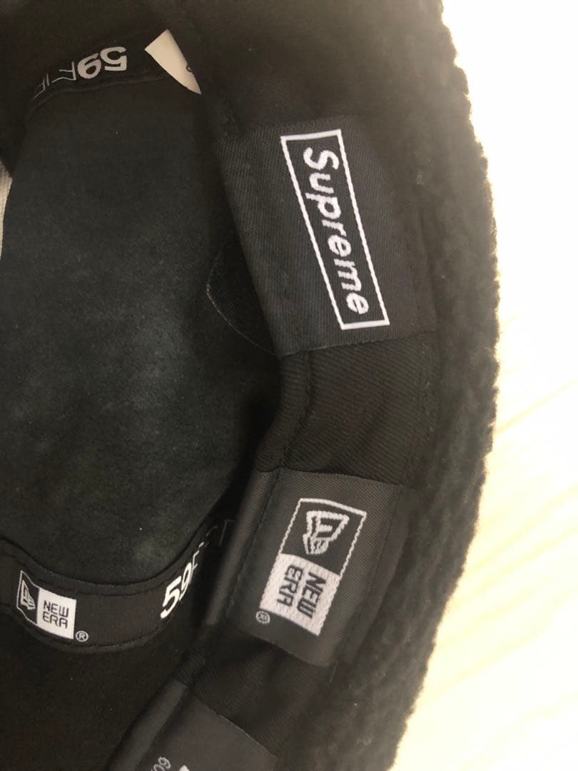 おっくんさん専用 Supreme × New Eraブラック フライトキャップ
