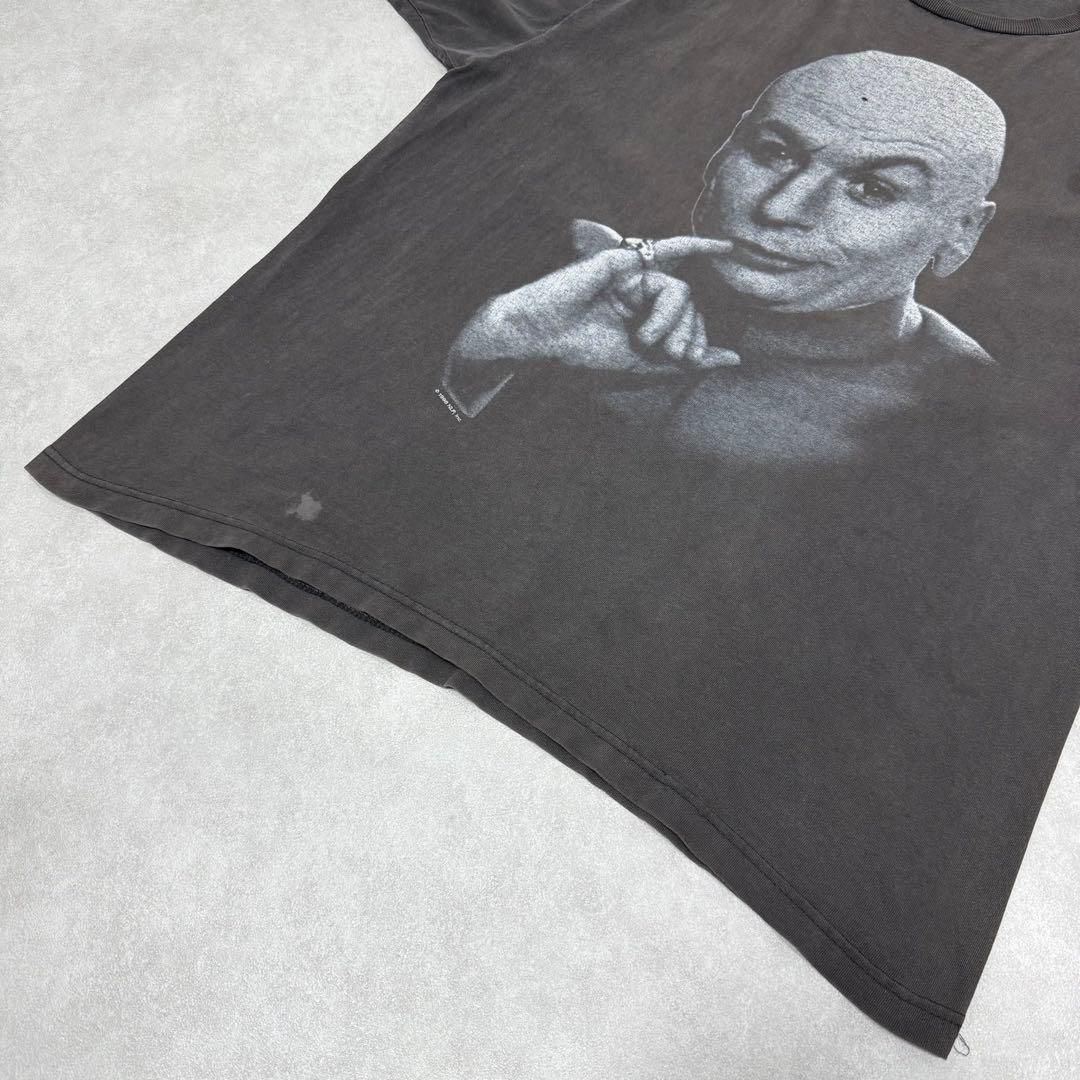 古着 90s DR. EVIL 山田蓮着用 半袖 シャツ ブラック 黒 ①