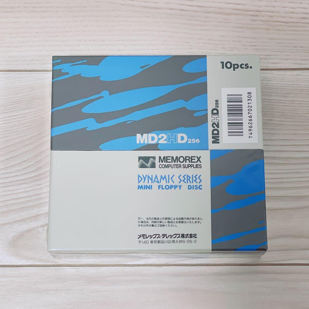 【新品】ミニフロッピーディスク 10枚×10箱 ケース付 クリーニングディスク付