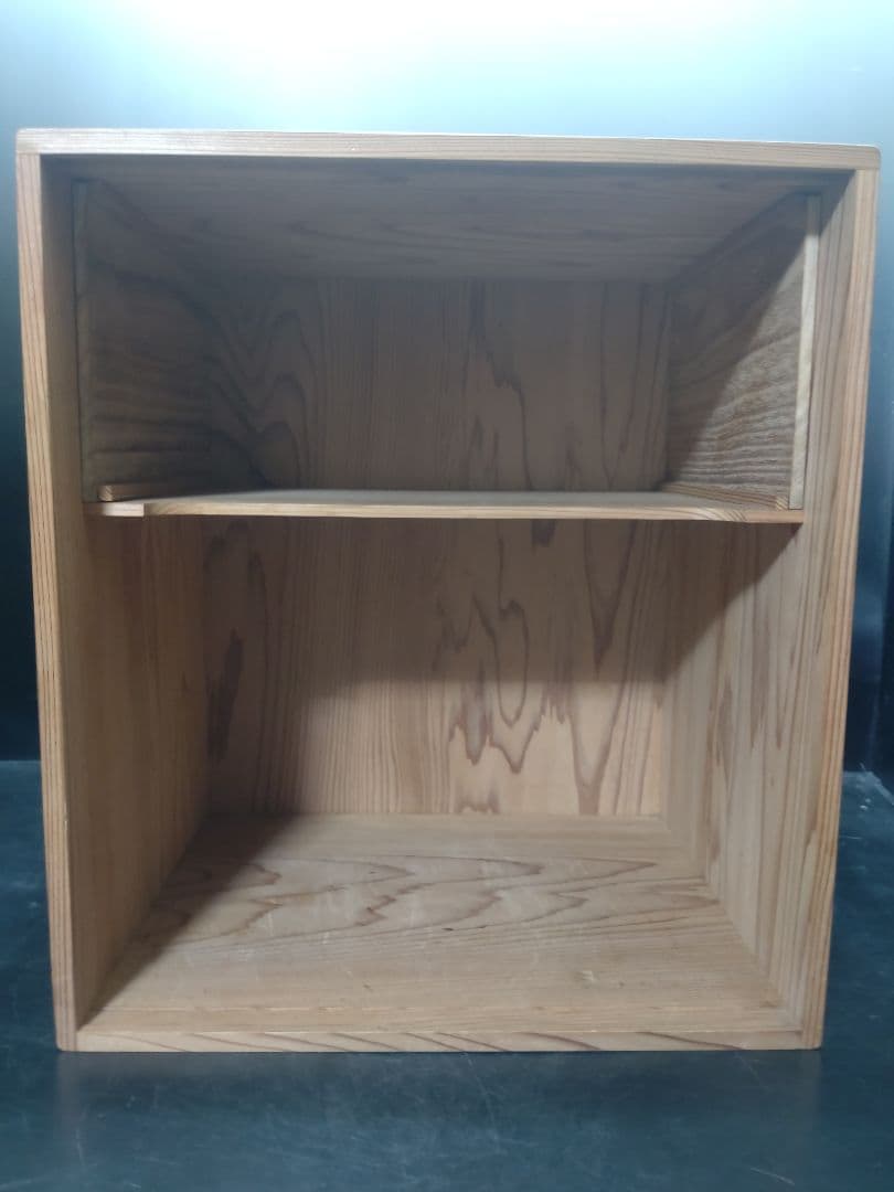 岩木裕軒造　八千代棚　淡々斎書付