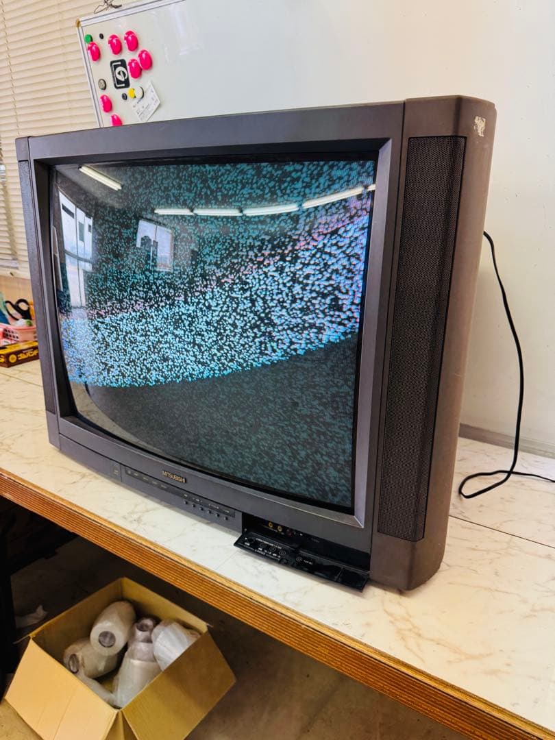 MITSUBISHIま　三菱　ブラウン管 テレビ 29型 電化製品 家庭用
