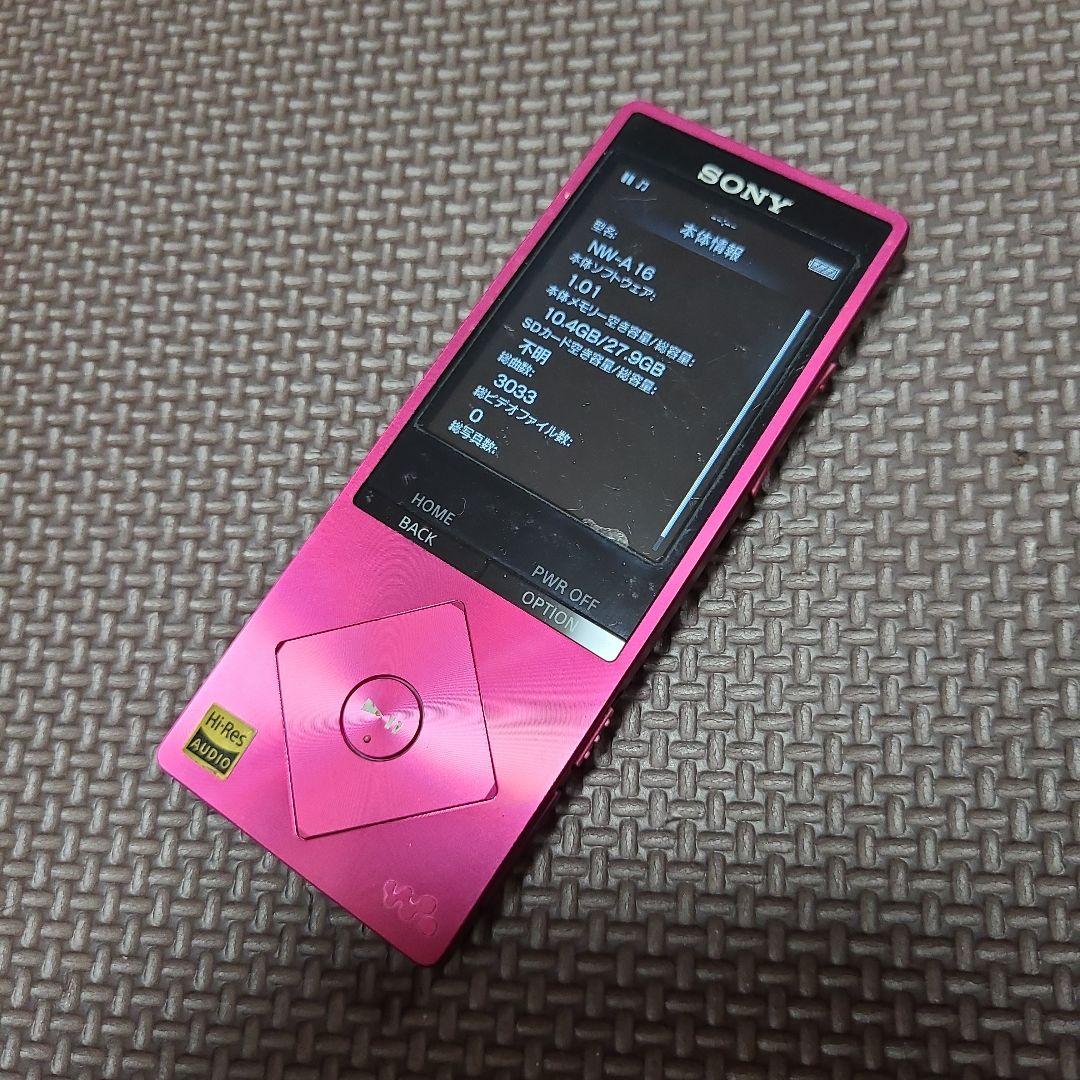 SONY　ウォークマン　NW-A16 　ケース付き