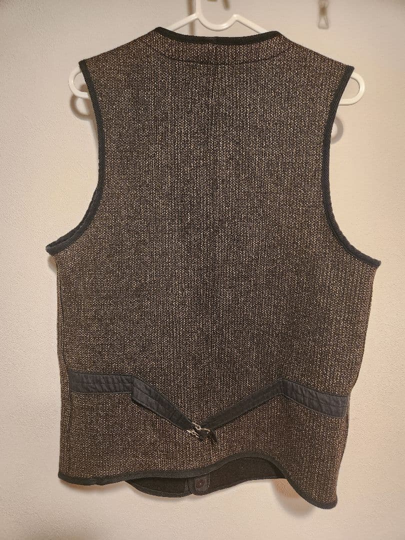 ロストヒルズ　復刻　BROWN'S BEACH ベスト　ブラウンズビーチ　ごま塩