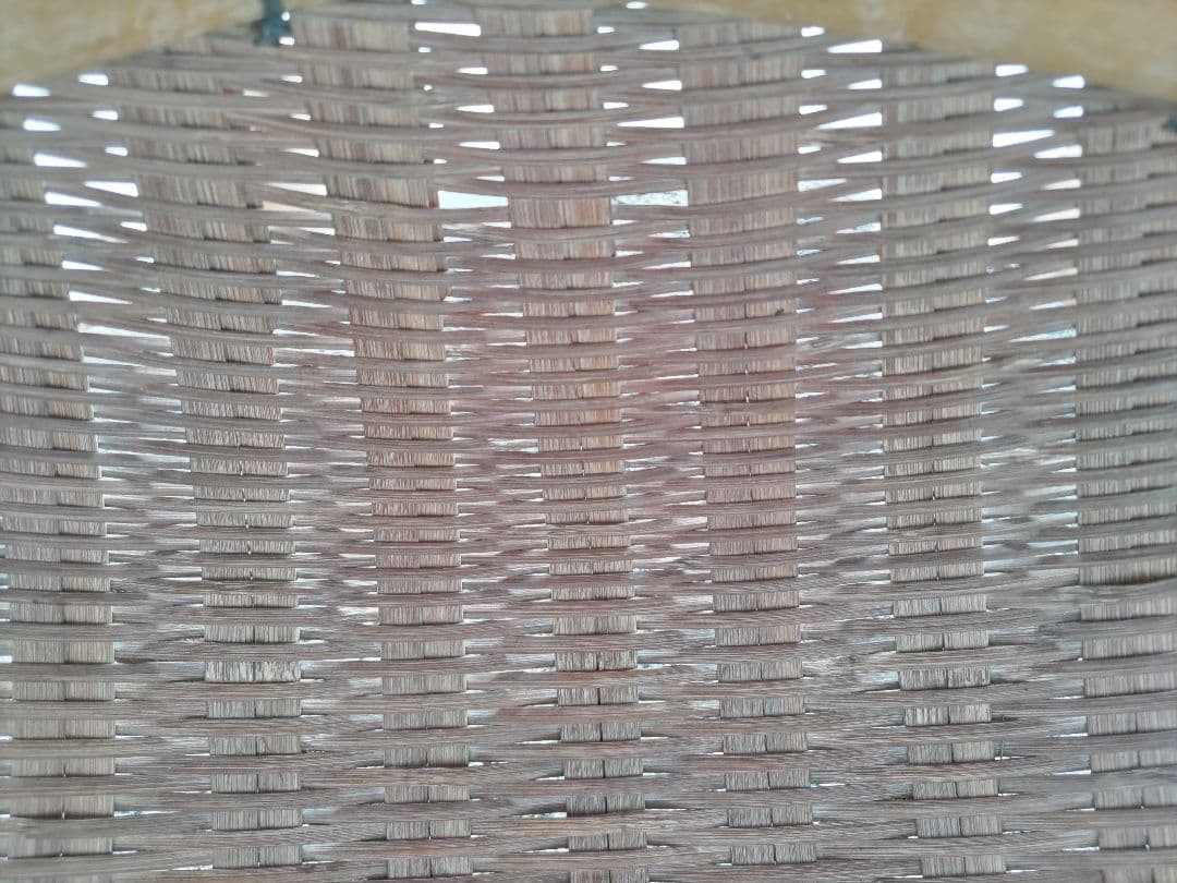 昭和レトロ　特大　丸型　竹ザル　竹かご　竹細工