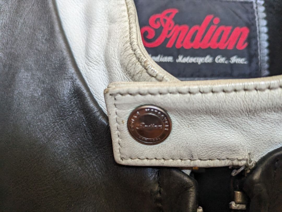 indian motor cycle シングルライダースジャケット