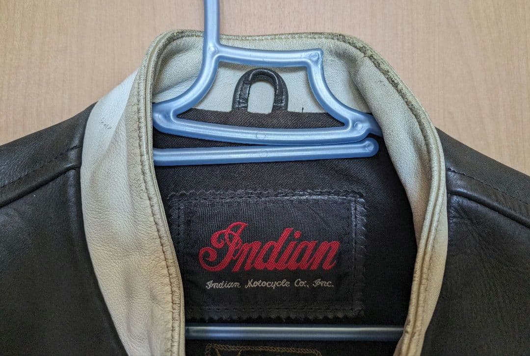 indian motor cycle シングルライダースジャケット