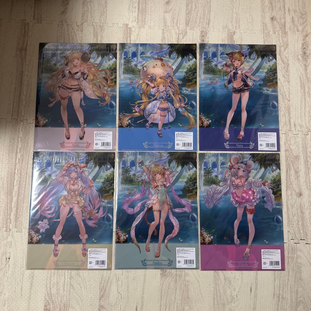 グラブル 十二神将着せ替えクリアファイル