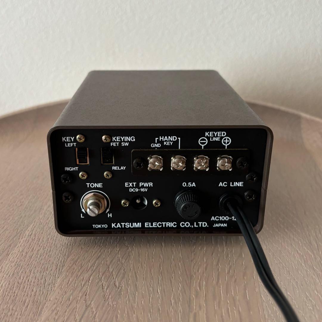 カツミ エレキー 電鍵 EK-160 / EK-127 エレクトリックキーヤー