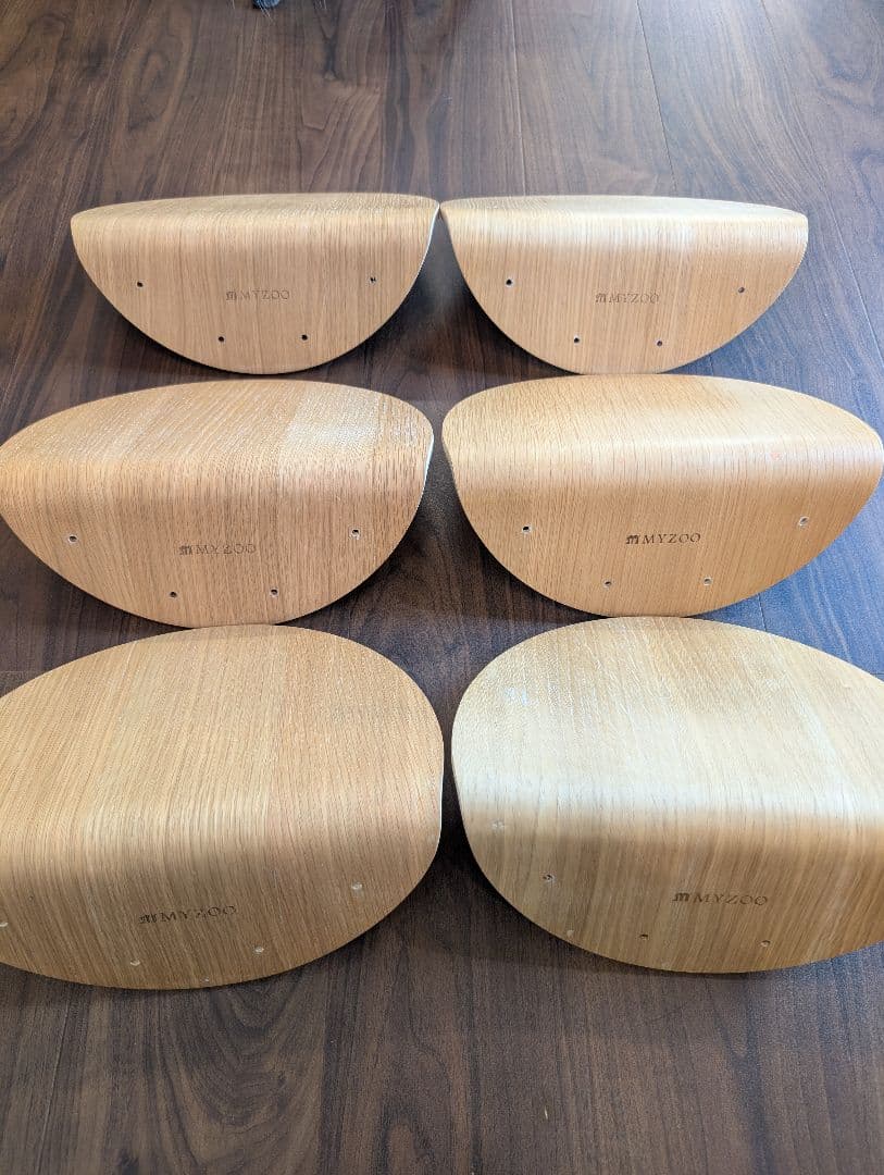 MYZOO 木製キャットタワーパーツ 6個セット