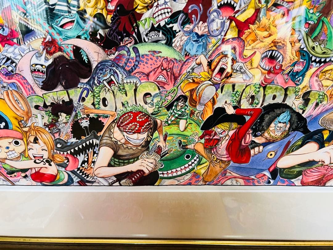 ONE PIECE劇場版STRONG WORLD 高級複製原画　RED特典セット