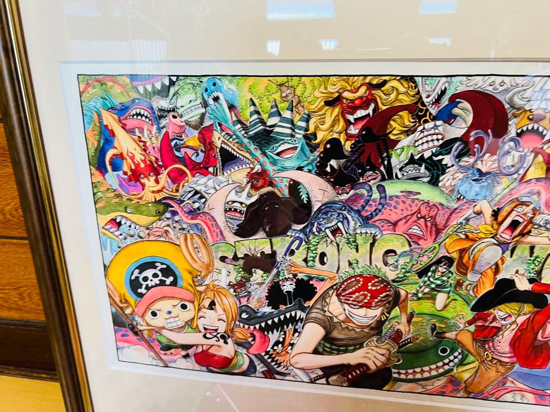 ONE PIECE劇場版STRONG WORLD 高級複製原画　RED特典セット