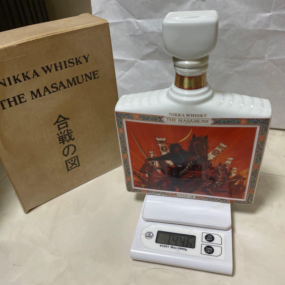 ha p p y專用ニッカウイスキ有田焼　陶器ボトル　伊達政宗600ml