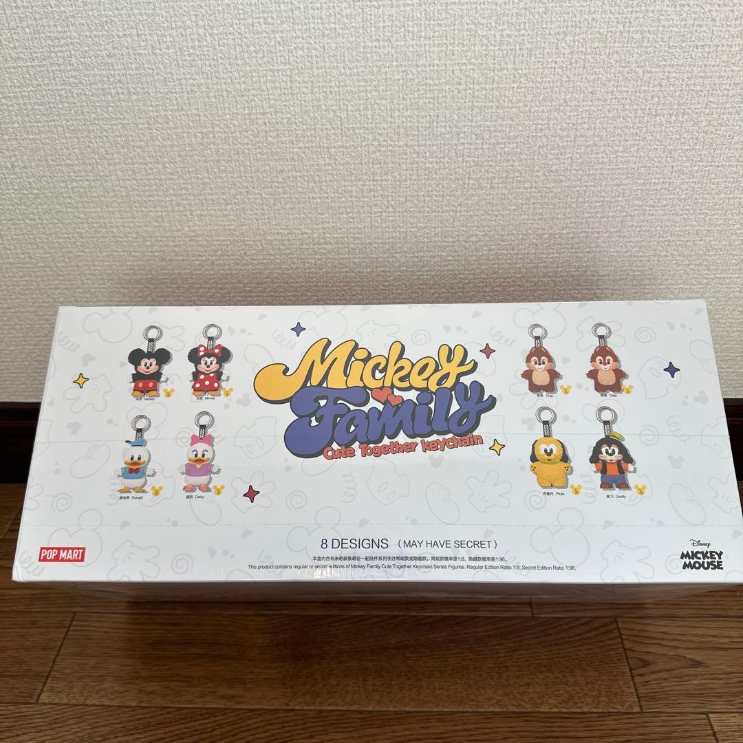 新品 未開封 ポップマート ミッキーファミリー アソート シュリンク付