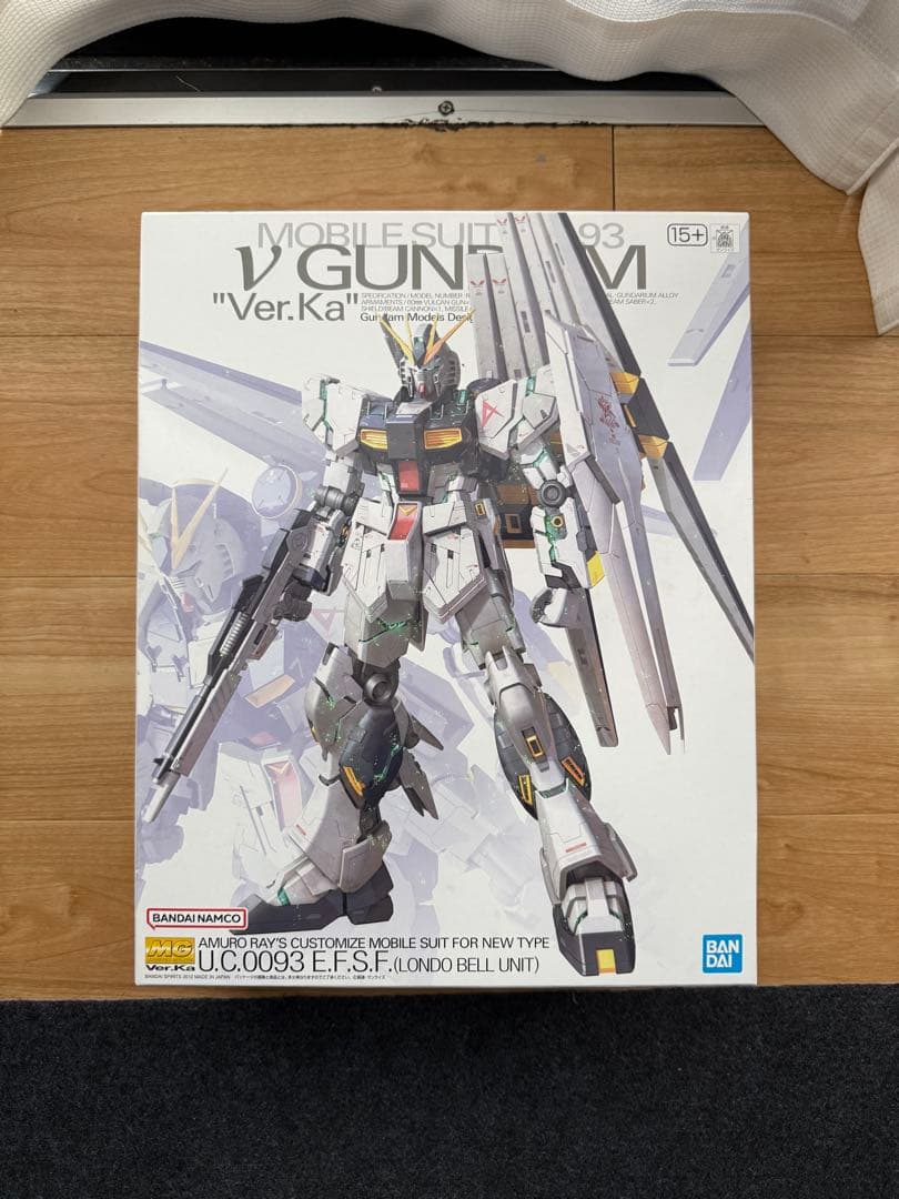 MG νガンダム Ver.Ka + ウイングガンダムゼロew ver.ka