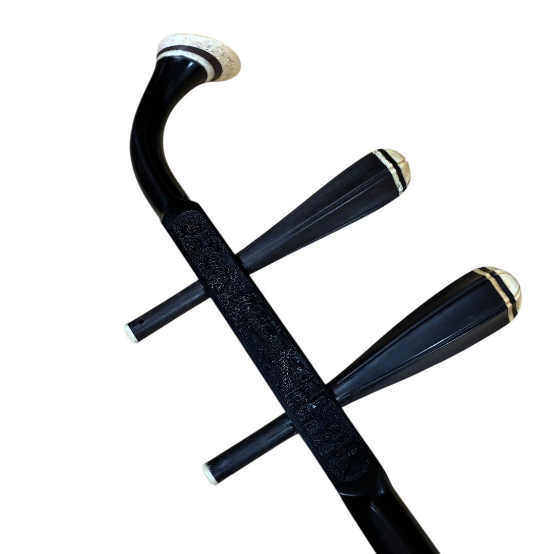 美品✨ ゼンオン 二胡 ZN-800H 本体 弓 ハードケース付 中国楽器