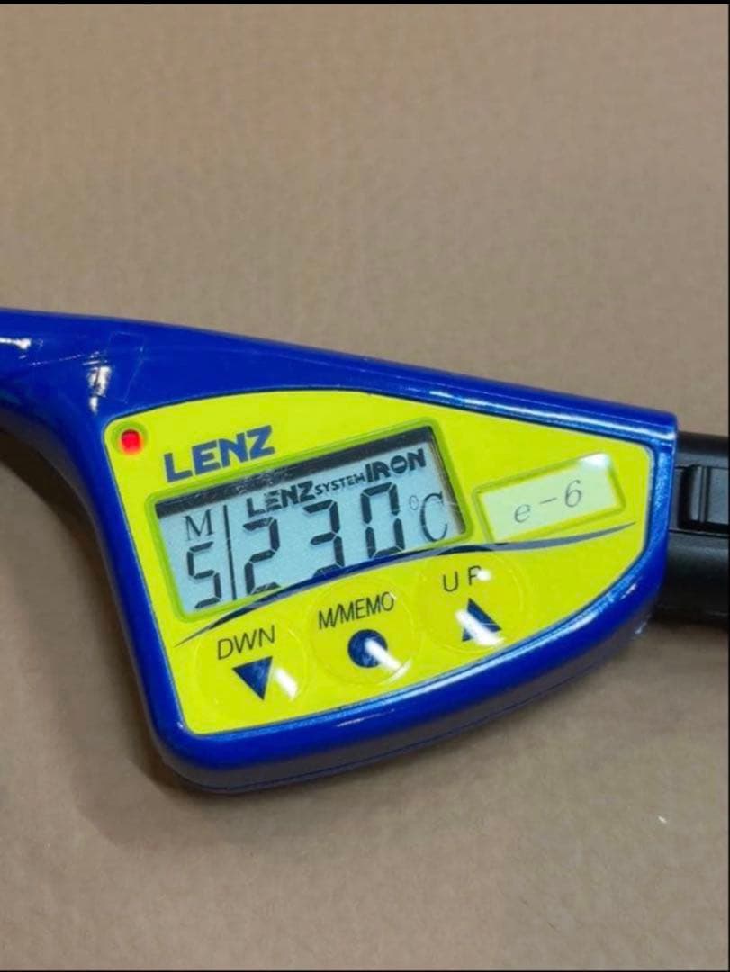 超美品　LENZ e-6レンツアイロン5角6㎜ロッド最新モデル　コード新品未使用