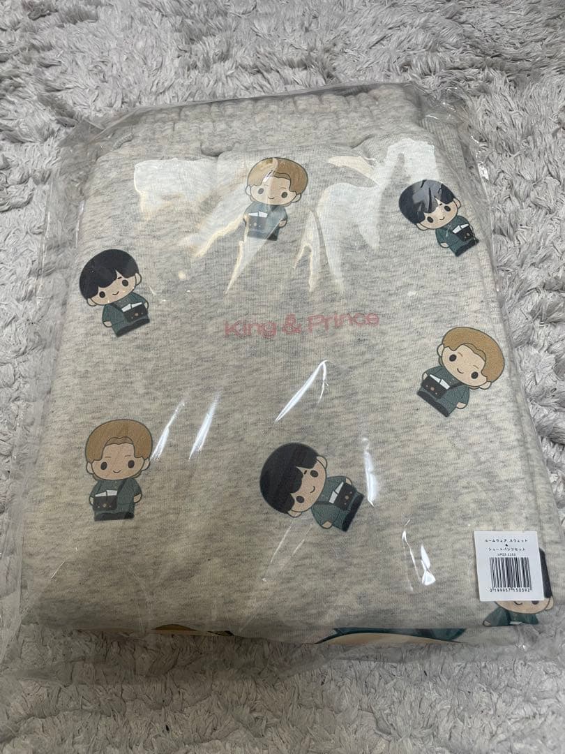 キンプリ ポップアップ ルームウェア スウェット＆ショートパンツセット