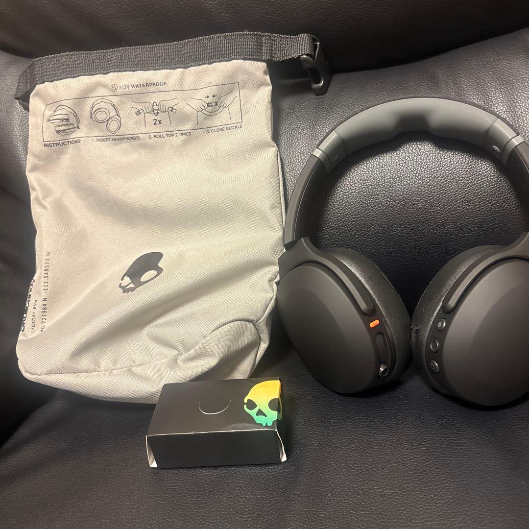 Skullcandy ワイヤレスヘッドホン ブラック