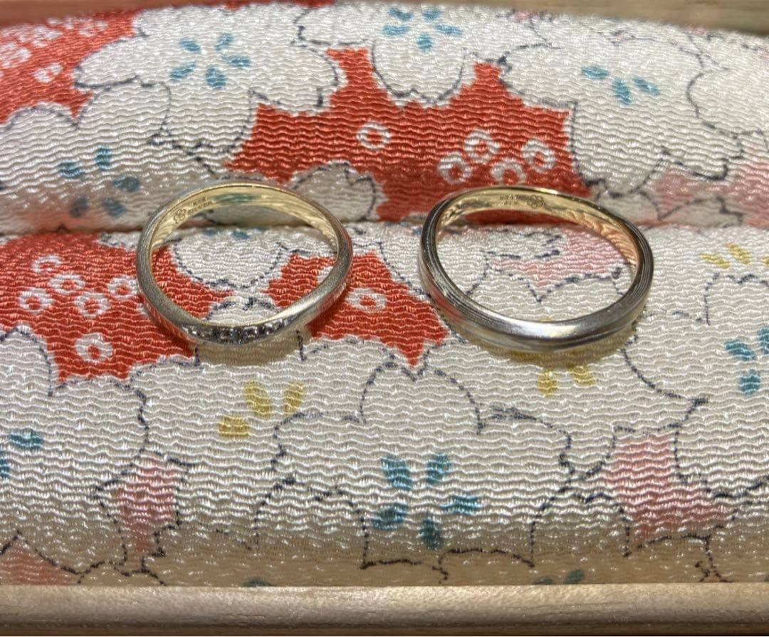 【値下げ不可】杢目金屋 リングセット 10.5号・13号