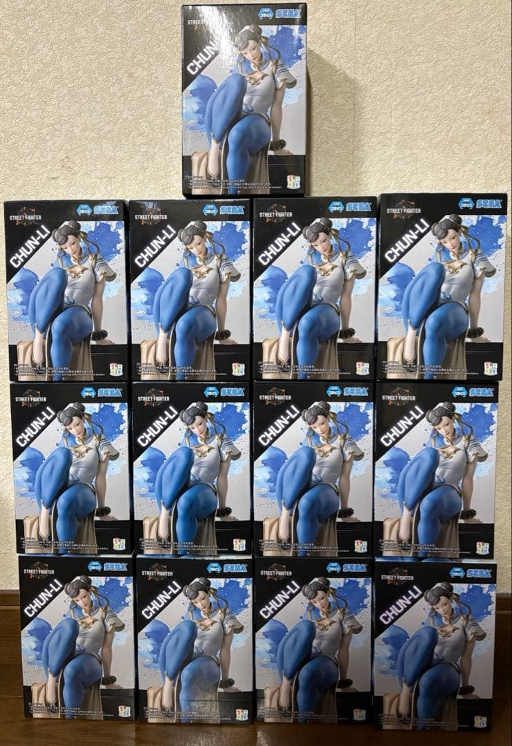 ストリートファイター６ ちょこのせ プレミアムフィギュア 春麗　13個セット