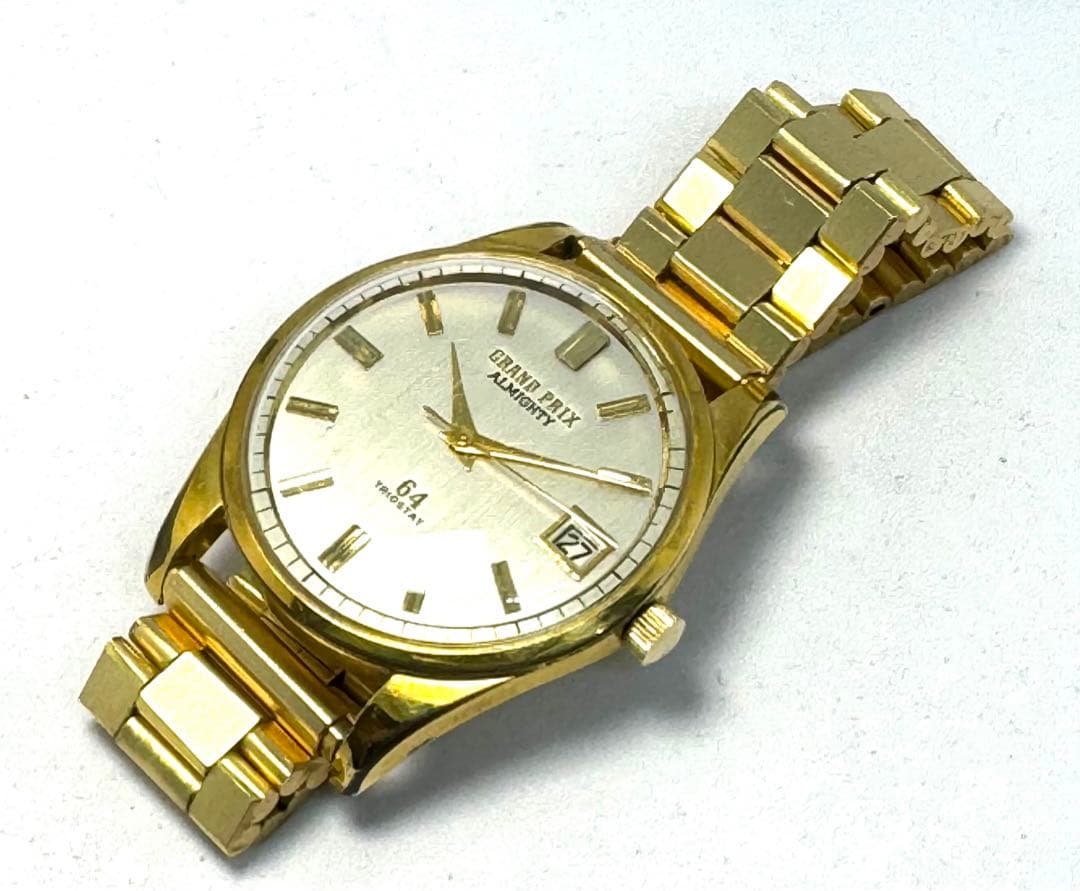 ⭐️超貴重品オリエントグランプリオールマイティトリオスタット64石⭐️オーバーホール