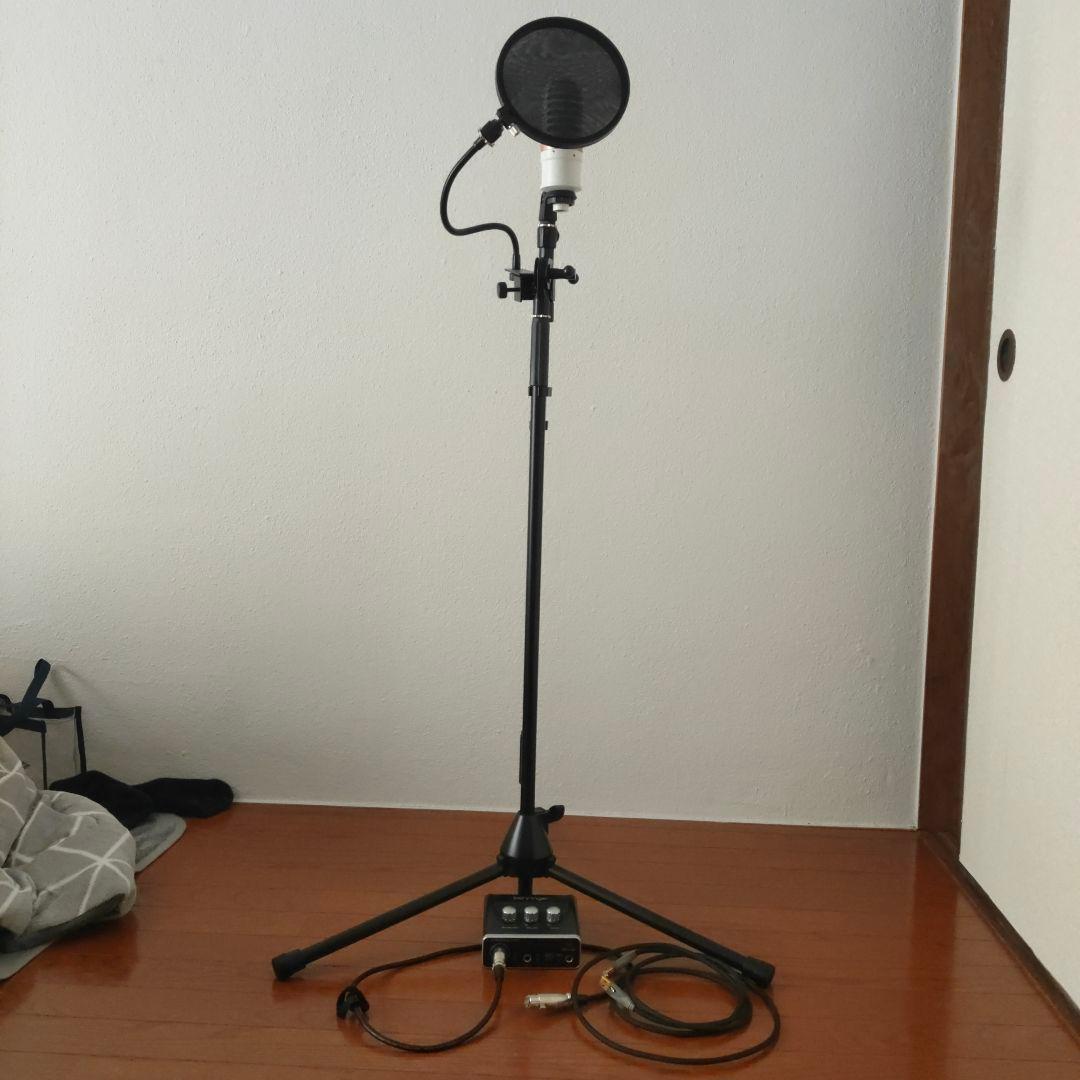 Behringer コンデンサーマイクセット 卓上スタンド 配信セット
