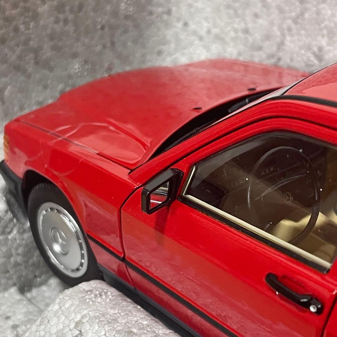 1/18 ベンツ特注 （ノレブ） メルセデスベンツ 190E レッド