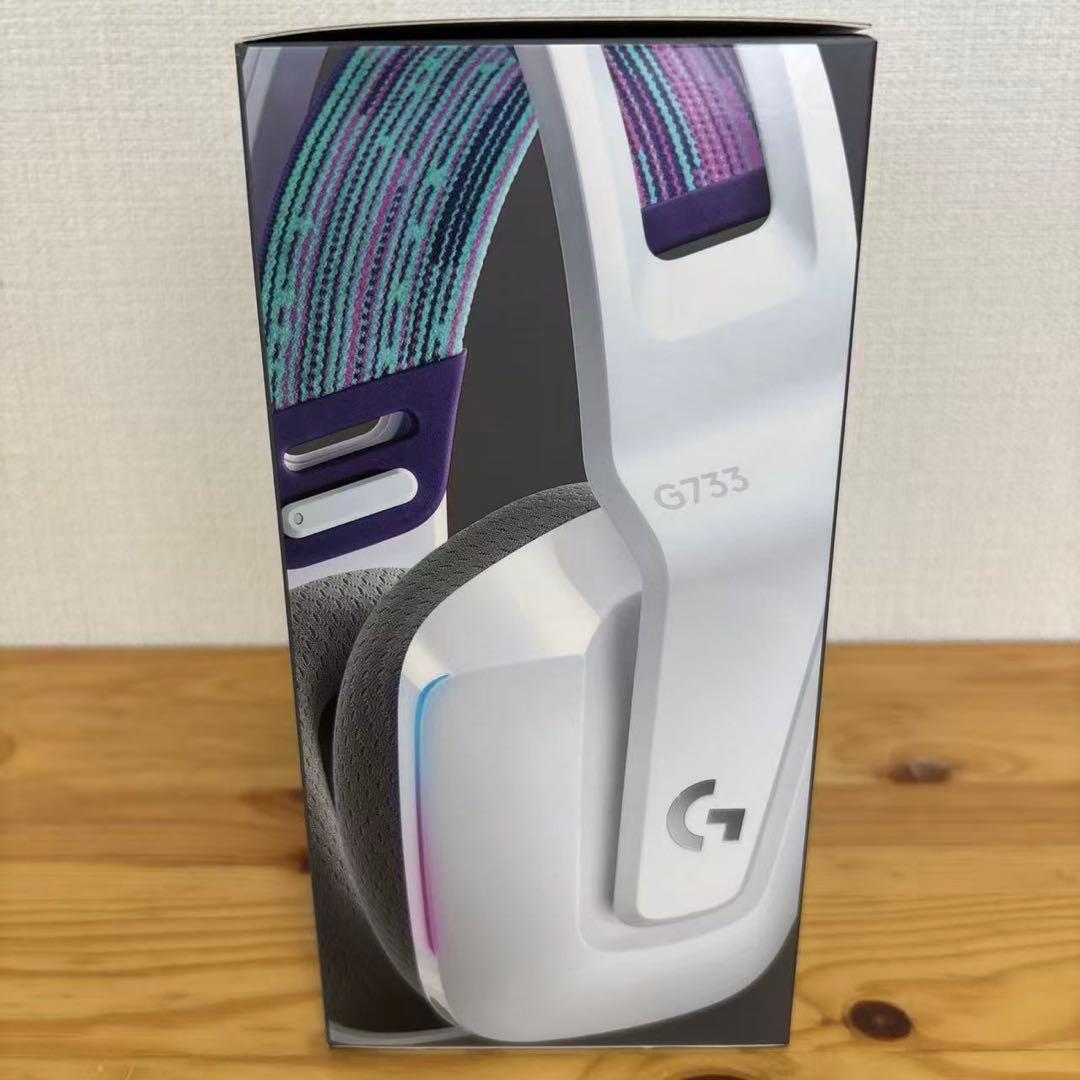 Logicool G ワイヤレス ゲーミングヘッドセットG733-WHn