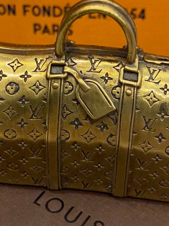 ルイヴィトン ペーパーウェイト キーポル ノベルティー 本物 美品